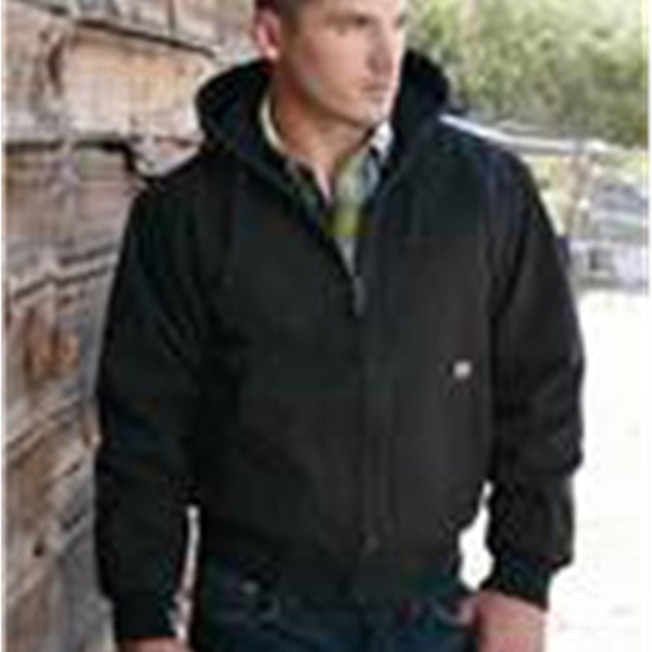 Men's Tall Cheyenne Boulder Cloth™ Hooded Jacket with Tricot Quilt Lining Thumbnail
