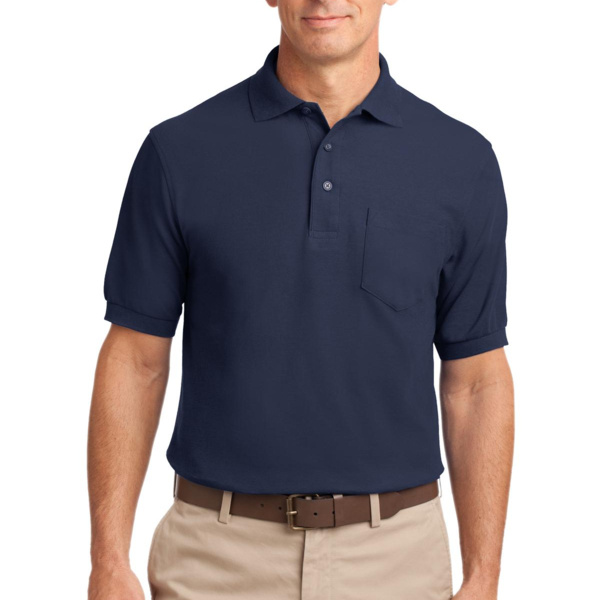 Silk Touch Polo with Pocket Thumbnail