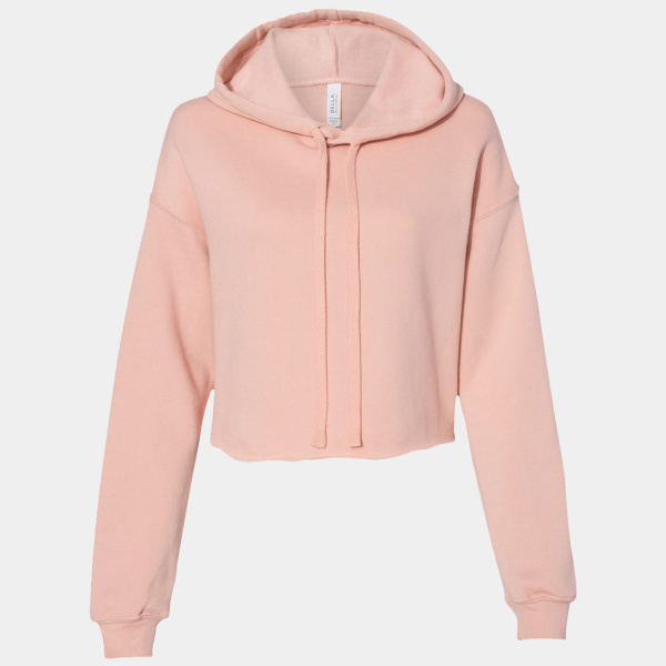 Women's Crop Fleece Hoodie Thumbnail