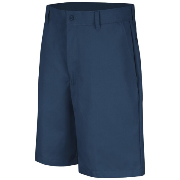 Cotton Casual Plain Front Shorts Thumbnail