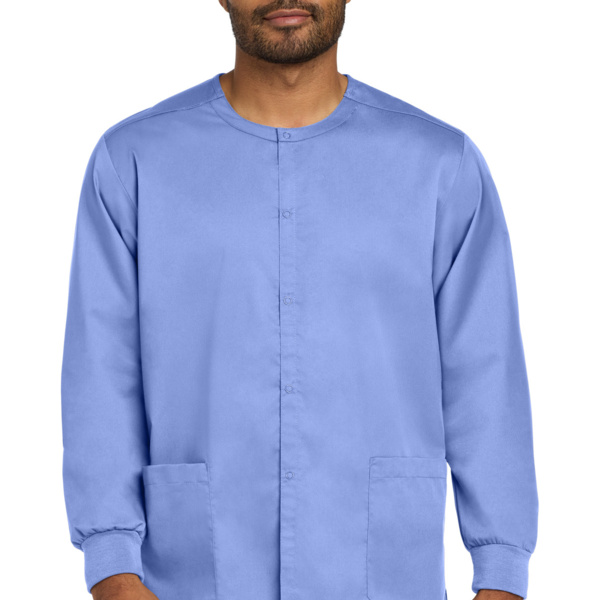 Unisex WorkFlex  Snap Front Scrub Jacket Thumbnail