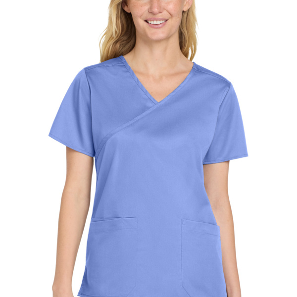 Women's WorkFlex  Mock Wrap Top Thumbnail