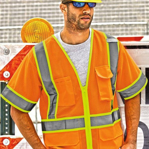 Ultra-Cool™ Six-Pocket Mesh Surveyor’s Vest Thumbnail