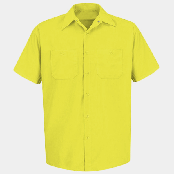 Enhanced Visibility Short Sleeve Work Shirt Tall Sizes Thumbnail
