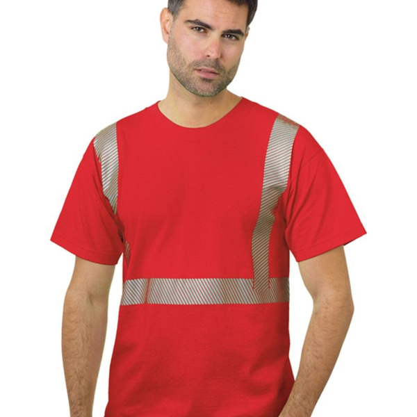 USA-Made Hi-Visibility Comfort Trim T-Shirt Thumbnail