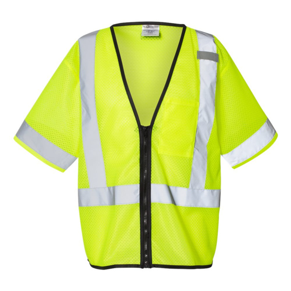 Economy Single Pocket Zipper Vest Thumbnail