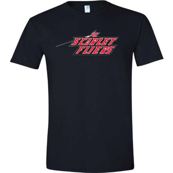 Scarlet-Fliers-Short-Sleeve-T-Shirt-Front Thumbnail