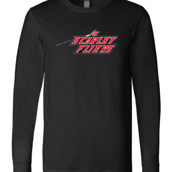 Scarlet Fliers Long Sleeve T-Shirt Front Thumbnail