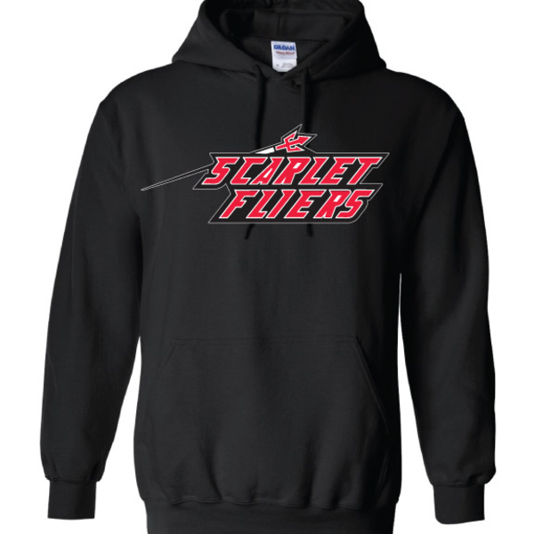Scarlet Fliers PullOver Hoodie Front Thumbnail