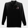 Long Sleeve Silk Touch Polo with Pocket Thumbnail