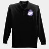 Long Sleeve Silk Touch Polo with Pocket Thumbnail