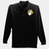 Long Sleeve Silk Touch Polo with Pocket Thumbnail