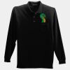 Long Sleeve Silk Touch Polo with Pocket Thumbnail