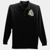 Long Sleeve Silk Touch Polo with Pocket Thumbnail