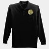 Long Sleeve Silk Touch Polo with Pocket Thumbnail