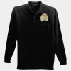 Long Sleeve Silk Touch Polo with Pocket Thumbnail