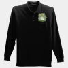 Long Sleeve Silk Touch Polo with Pocket Thumbnail