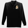 Long Sleeve Silk Touch Polo with Pocket Thumbnail