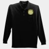 Long Sleeve Silk Touch Polo with Pocket Thumbnail