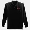 Long Sleeve Silk Touch Polo with Pocket Thumbnail